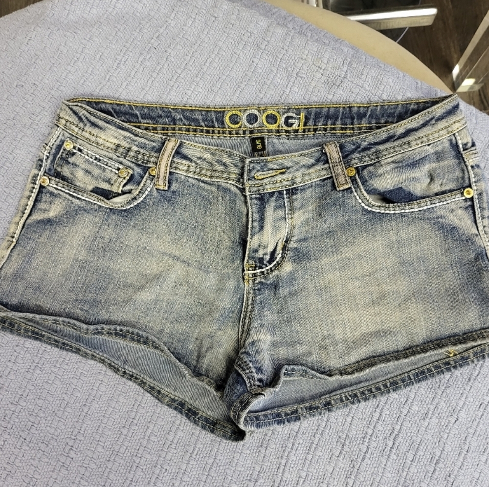 Coogi Blue Denim Women's Shorts